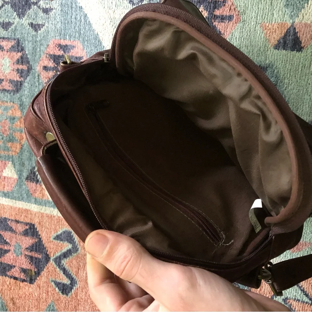 Vintage Leather Satchel Bag